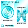 YOSTAR Yoyo K2 Crystal Responsive Yoyo for Kids, Trick Yoyo
