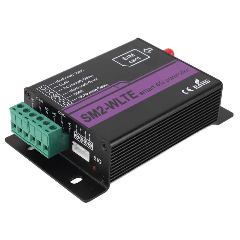 SM2 WLTE EC 4G Relay Switch SMS 2 Channel Mobile