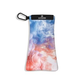 Sunnysoc Sunglasses Bag with Cleaning Cloth and Carabiner