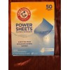 Arm & Hammer Power Sheets Laundry Detergent, Fresh Linen 50ct,