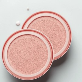 AHC Aura Secret Tone Up Cushion Refill SPF30 PA++ light pink, 15g, 2 pieces / AHC 아우라 시크릿 톤 업 쿠션 리필 SPF30 PA++ 연분홍색, 15g, 2개