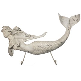 Contrast Inc Mermaid Wall Hook (White)
