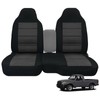 SAPUBK Custom-Fit Front Seat Covers Without Console Replace for 2004-2012