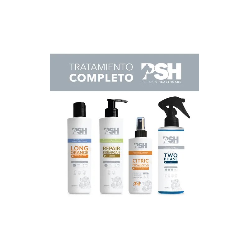 Psh Long Orange Shampoo Para Manto Largo | Suave Y