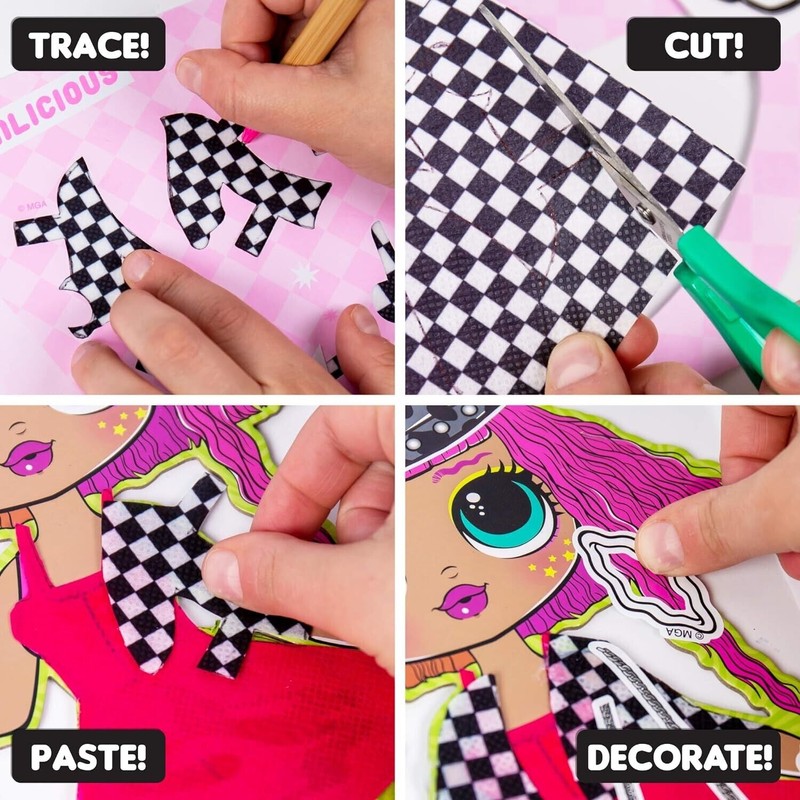 L.O.L. Surprise! LOL OMG Ultimate Dress Up Designer. Decorate 6