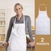 Lam-lord Apron and Chef Hat Set, 2pcs Cooking Apron Set