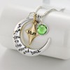 PHOCKSIN August Birthstone Necklaces For Mother Birthday Gifts For Mum