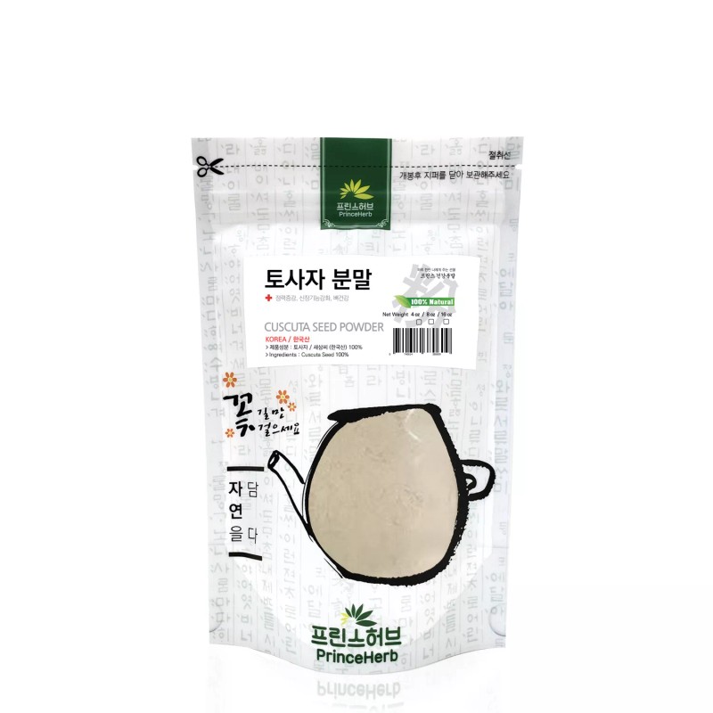 PrinceHerb Medicinal Korean Herbal Powder, 100% Natural Cuscuta Seed Powder