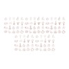 100Pcs Paper Clips Cute Look Note Clip Marking Document Organizing