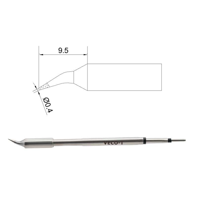 C245-JS Soldering Iron Tips, Replacement Tip for C245-029,Constant Temperature Solder