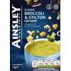 Ainsley Harriott Broccoli and Stilton cup soup 72g (Pack of