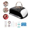 Kit de Uñas Lámpara De Uñas LED UV 256w Pinceles