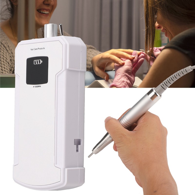 Nail Grinding Machine 35000RPM Electric LCD Low Noise Nail File