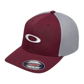 Oakley Men's Standard Ellipse Mesh Hat, Grenache