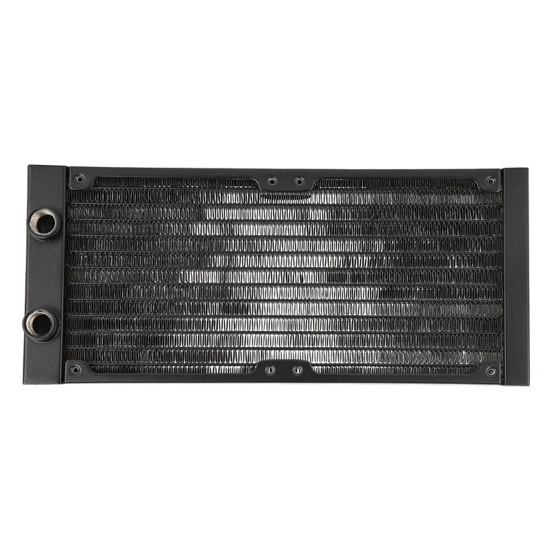 Joyzan 12 Tube 240mm Aluminium G1/4 Thread Water Cooling Radiator,