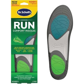 Dr. Scholl’s Athletic Series Running Insoles for Women, 1 Pair, Size 5.5-9