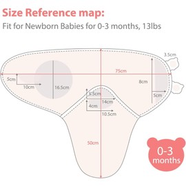 ZONEY Breathable Baby Swaddle Sleep Sack with Hat Set for 0-3 months,3 Pack Soft Cotton Newborn Wearable Swaddle Wrap, Baby Essentials for Newborn Girls & Boys (Multicolor-1, 2 Pack)