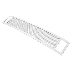 APS Compatible with Infiniti QX56 2004-2010 Lower Bumper Stainless Steel Chrome Mesh Front Grill Grille Insert S18-T84457N