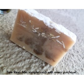 Brass Shower Flow Control Valve with Handmade Soap (2 Piece Bundle) - Titanium Gold