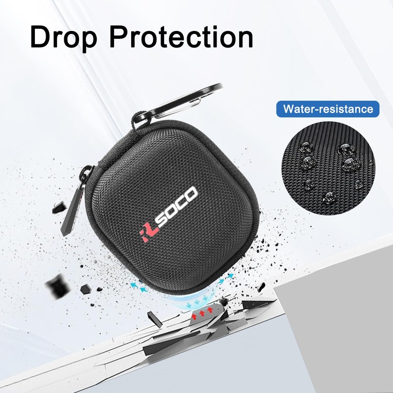 RLSOCO Hard Case for Bowers & Wilkins Pi8 Wireless Earbuds