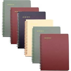 Pcs Cuaderno Espiral Libreta Notas 480 Hojas Libretas Color Tapa Dura Ejecutiva Agenda Personal Universidad Oficina