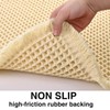 Siyaluens Luxury Waffle Bath Mat, Super Absorbent Non Slip Bathroom