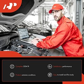 A-Premium Juego de 6 cables de bujía de encendido compatibles con Ford Contour 1995-2000, Mystique 1995-2000 y Mazda MPV 2000 y Mercury Cougar 1999-2000, Mystique 1995-2000, V6 2.5L