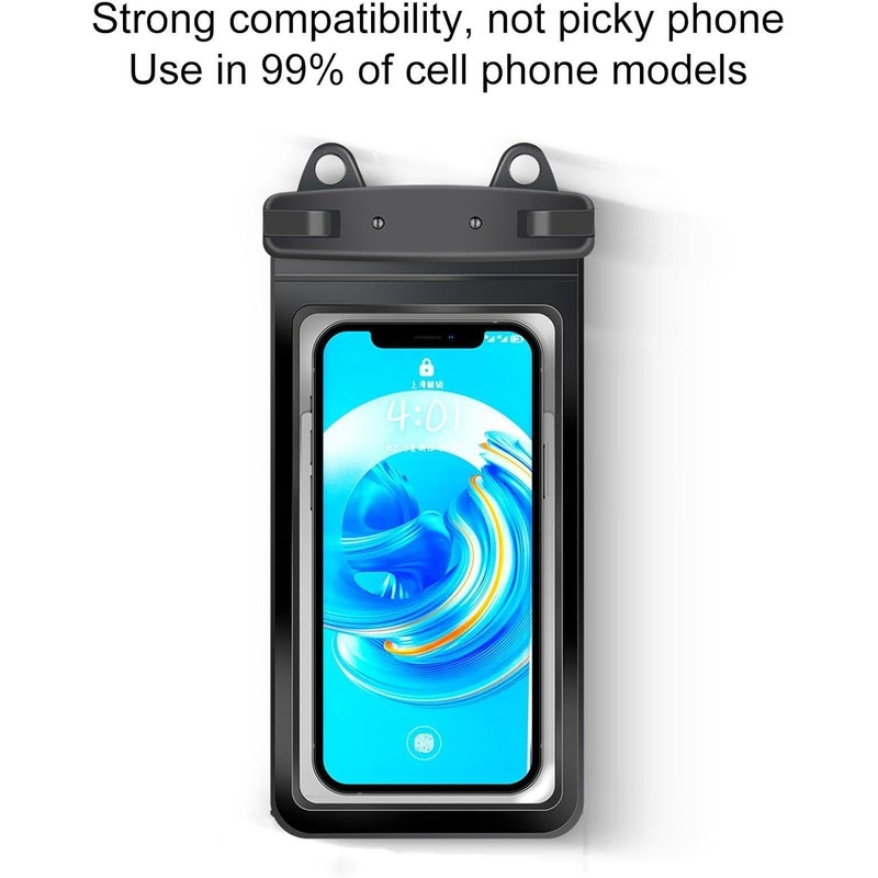 impermeable para teléfono, estuche seco con ventana para pantalla tác