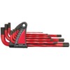 Mayhew 45053 Metric Twisted Hex Key Set, 9-Piece, Multi