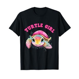 Turtle Girl, Earth Day Outfit for Girls, Girl's Turtle T-Shirt
