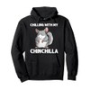 Cool Chinchilla For Men Women Animal Lover Rodent Zookeeper Pullover