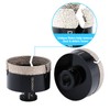Diamond Hole Saw, 3" Hole Saw for Tiles Granite Marble