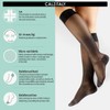 CALZITALY PACK 1/2 Medical support knee high socks, Compression socks,