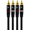 Audio Fan RCA Cable 47.2 inches (120 cm), Cable Diameter