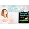 1950mg Soursop Graviola Capsules (Guanábana) Organic Leaves Powder Rich in