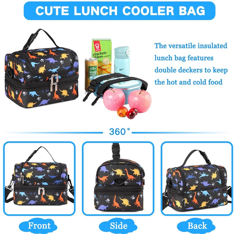 VASCHY - Kids and Boys Insulated Lunch Bag - Separate