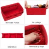 Simboom Handbag Organiser Insert, Women Purse Insert Organizer Bag in