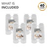 Party Essentials Party Essentials 8-Ounce Hard Plastic Tea Mugs/Coffee Cups