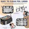 ORKELS Craft Paint and Marker Organizer, Acrylic Paint Storage Bag