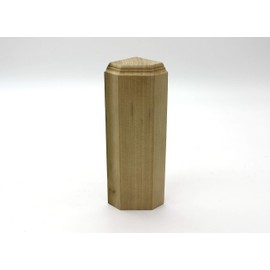 1 3/4" x 1 3/4" x 6" Poplar (Paint Grade) Inside Corner Base Block, Trim Molding (20)