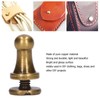 200 Sets Chicago Screws 6x4mm Pure Copper Strong Round Head