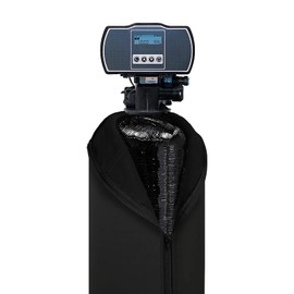 Bitubi Water Softener Neoprene Sweat Jacket, Outdoor Water Softener and Filter Tank Cover to Prevent Sweating, Water Softener Insulated Cover (10x44, Black)