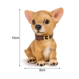 WAWICE Fun Eyeglass Holder Display Stands - Home Office Decorative Glasses Accessories (Chihuahua)