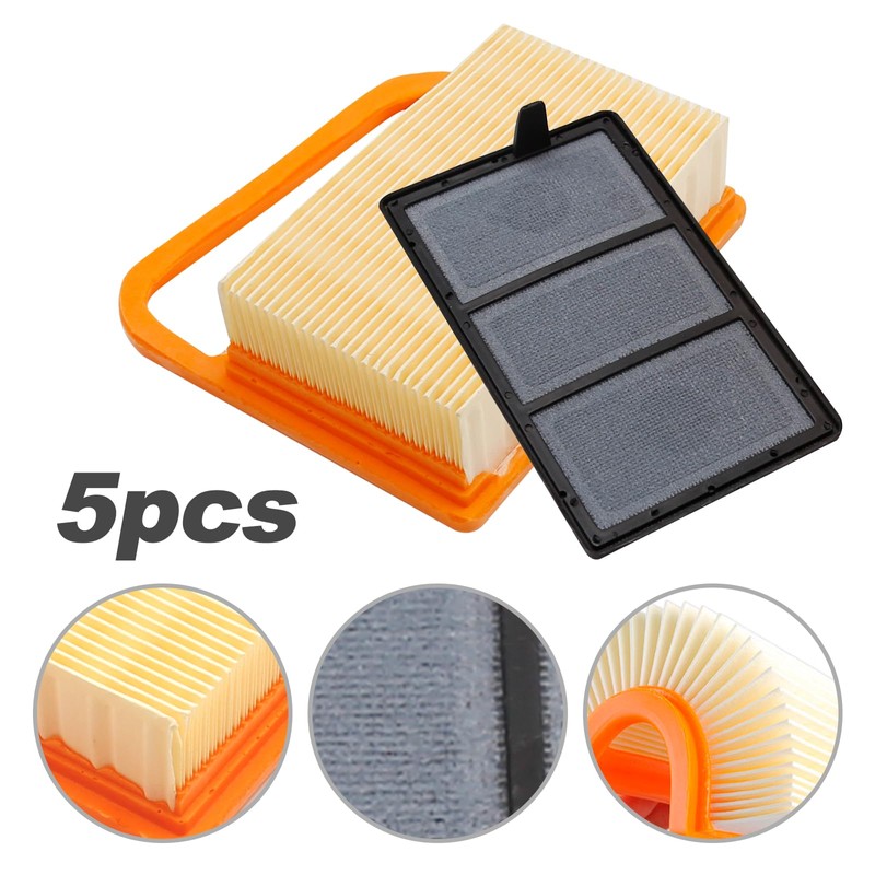 laffoonparts 5 Pack TS420 Air Filter for Stihl Concrete Cutoff