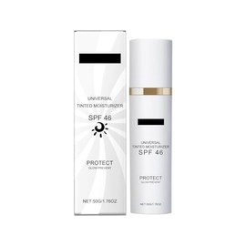 Anti-Aging Tinted Moisturizer SPF 46 (1PcsDewy, Medium)