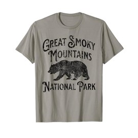 Great Smoky Mountains National Park Tennessee Hike Bear T-Shirt