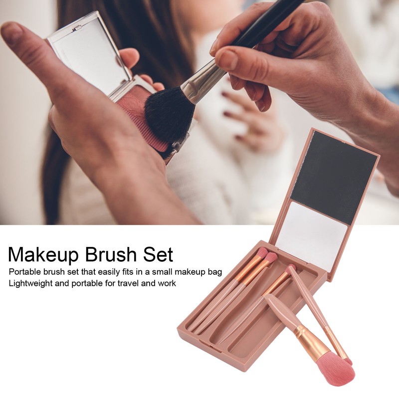Makeup Brush Set Loose Powder Eyeshadow Brush Portable Skin Friendly
