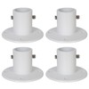 HECASA Deck Anchor Flange Cast Above Ground Pool Ladders Handrails