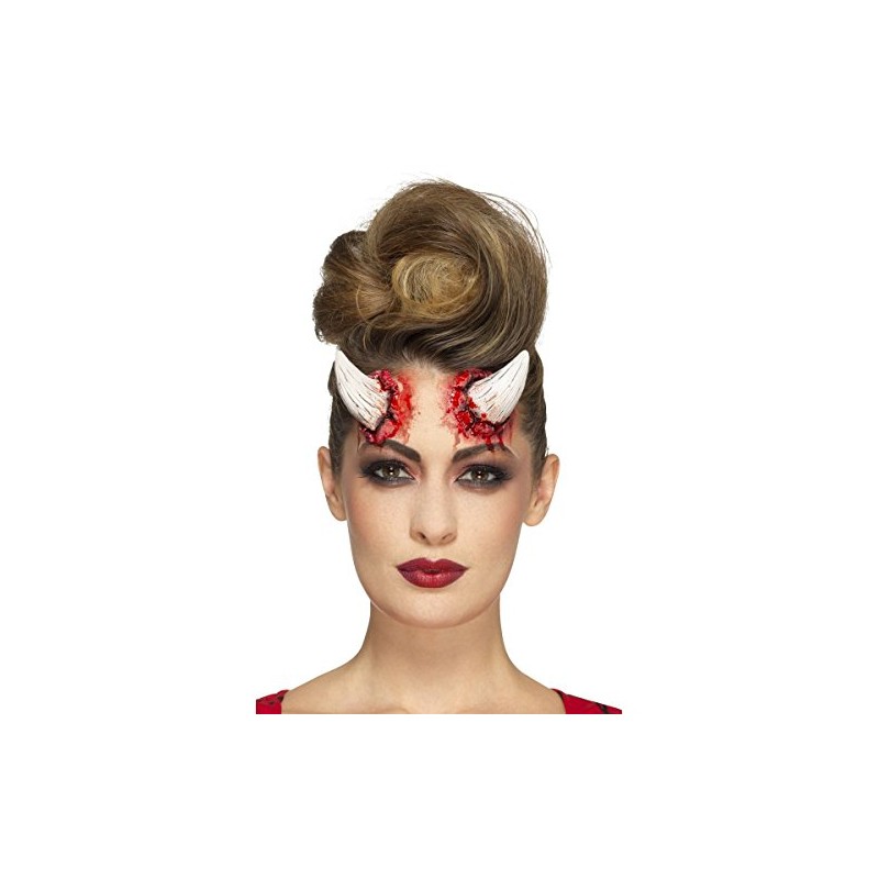 Smiffys Make-Up FX, Latex Devil Horn Prosthetics