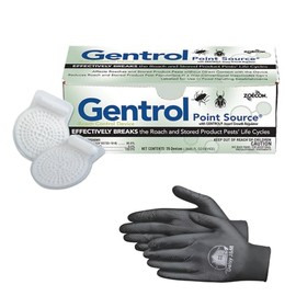 Zoecon - Gentrol Point Source Roach Control Device + Disposable Gloves
